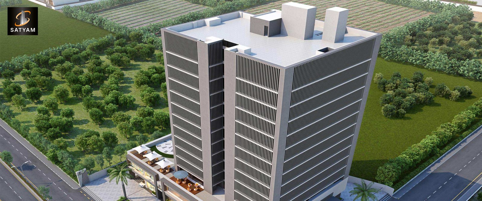 Construction material supplied to Satyam Developers project by Mahalaxmi Hardware Stores in Ahmedabad